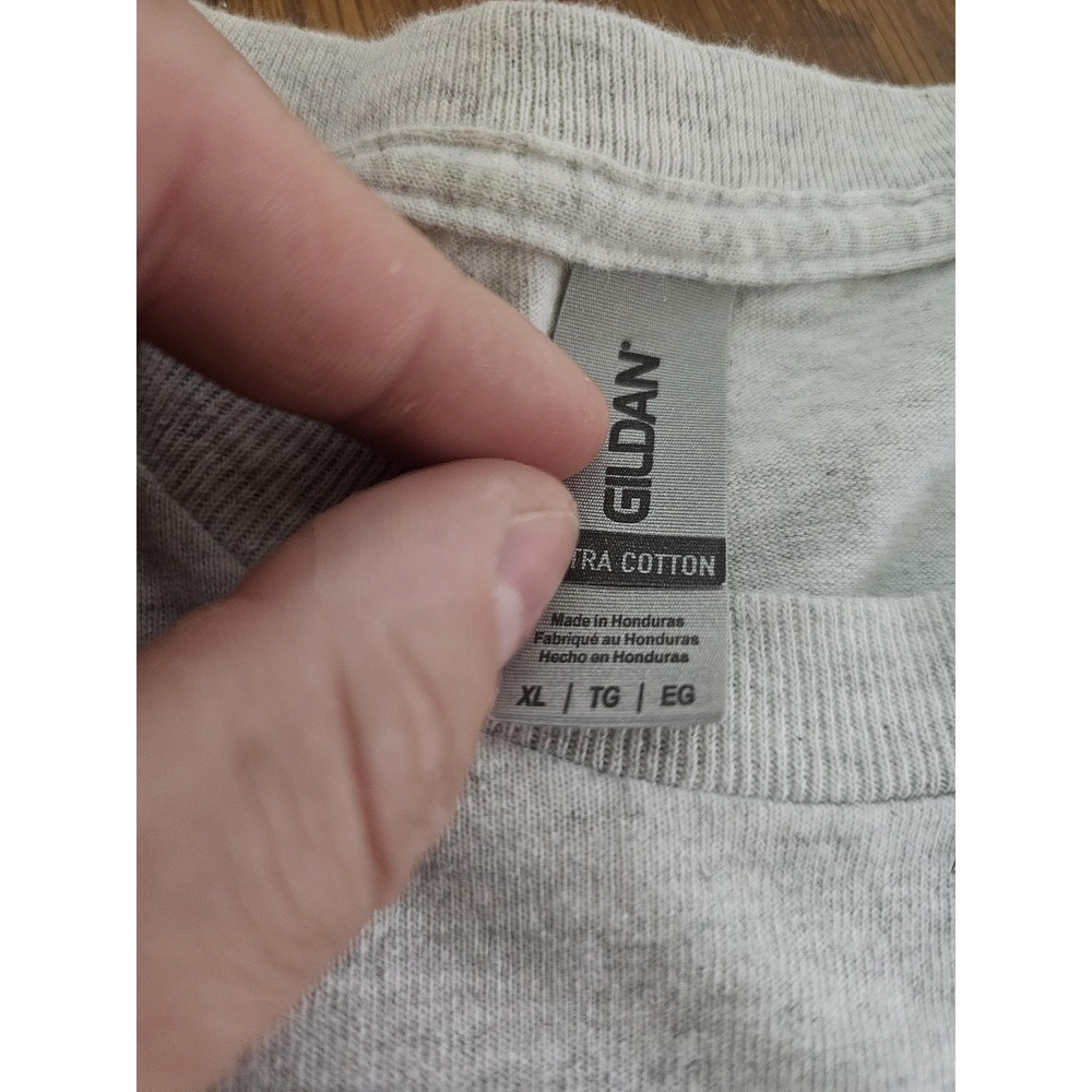 Gildan Shirt Mens XL Gray Drain Is Your Friend Cartoon Graphic Shirt Official - Picture 6 of 7